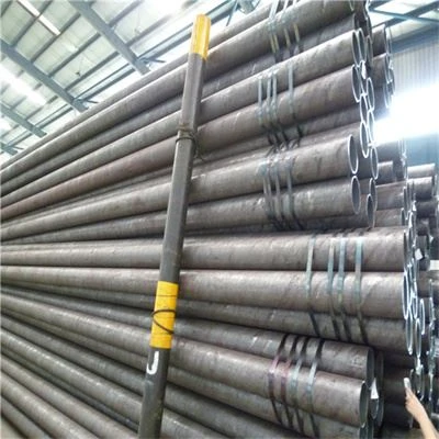 ASTM A106 A53 Sch40 أنابيب الصلب الكربوني المدرفلة على الساخن أنابيب الصلب غير الملحومة 0.5-12.0 مم 5L لخطوط أنابيب النفط والغاز